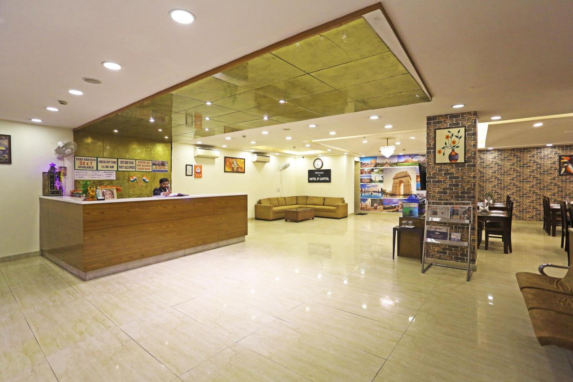 Hotel D'Capitol - Delhi Airport Nové Dillí Exteriér fotografie